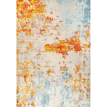 Sunset Modern Abstract Area Rug